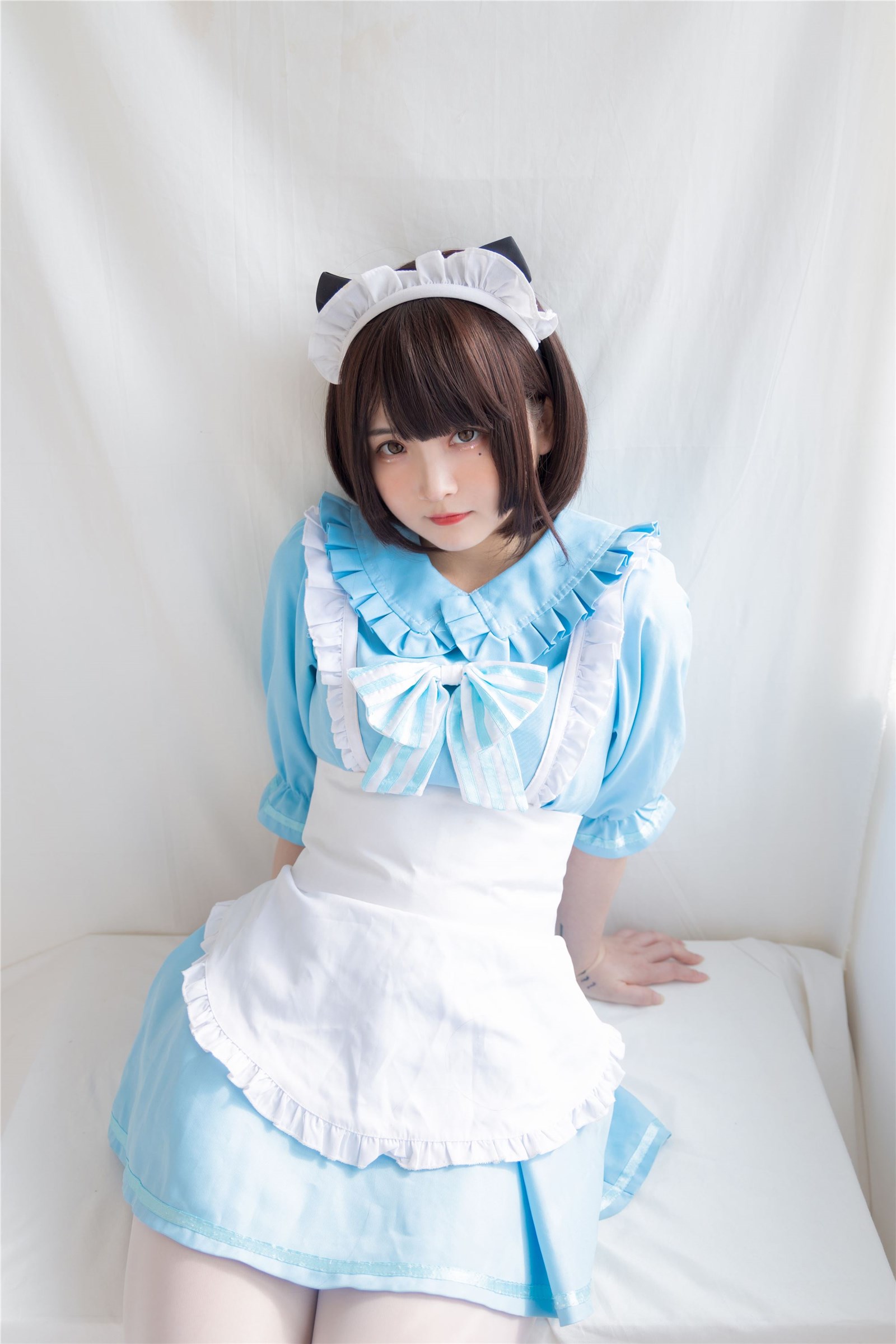 Guchuan No.060 blue kitten maid(21)